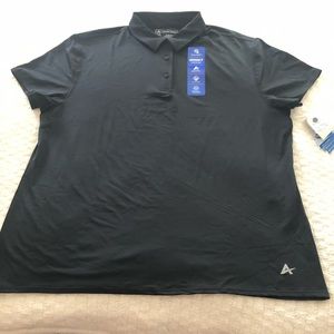 New with tags, Women’s black size 2XL Arctic Cool Polo
